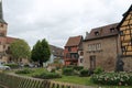 Street of a small town in Europe Royalty Free Stock Photo