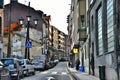 Street of the Spanish city of Oviedo province of Asturias