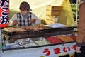Street Stall Selling Takoyaki
