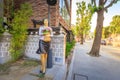 Street statue at Samcheong street on Jun 19, 2017 in Seoul