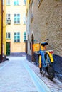 Street in Stockholm Royalty Free Stock Photo