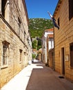 Street in Ston, Croatia.