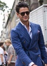 Street Style during Milan Fashion Week for Spring/Summer 2015