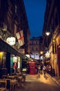 Street summer life in Sarajevo Royalty Free Stock Photo