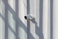 Street surveillance video camera. Security of the city and home.