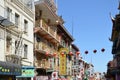 Street Szene in China Town, San Francisco, California Royalty Free Stock Photo