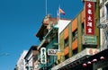 Street Szene in Chinatown, San Francisco, California Royalty Free Stock Photo