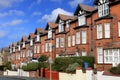 Street of terraced houses