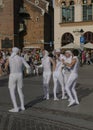 Street Theater festival in Krakow Royalty Free Stock Photo