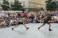 Street Theater festival in Krakow Royalty Free Stock Photo