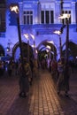 Street Theater festival in Krakow Royalty Free Stock Photo