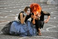 Street theatre in Italy