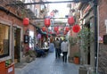 A street in Tianzifang, Shanghai, China