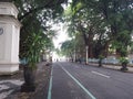Street to Keraton Surakarta