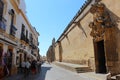 Cordoba Old Town Houses. Street in the historic center of CÃÂ³rdoba, Spain.