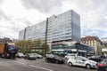 Street with traffic in Berlin, Germany Royalty Free Stock Photo