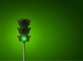 Street traffic light icon lamp. Traffic light direction regulate safety symbol. Transportation control warning Royalty Free Stock Photo