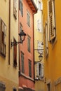 The street in Trieste, Italy Royalty Free Stock Photo