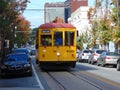 Street trolley in downtown Little Rock Arkansas