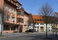 Cityscape of the town of Braunlingen Schwarzwald germany
