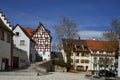 Cityscape of the town of Braunlingen Schwarzwald germany