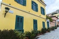 Street of the Plaka neighborhood of Athens, Greece Royalty Free Stock Photo