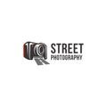Street urban photography logo icon vector template