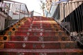 Street urban stairs Royalty Free Stock Photo