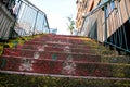 Street urban stairs Royalty Free Stock Photo