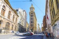 The street of Valparaiso, Chile