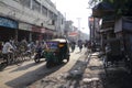 The street of Varanasi in india