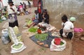 Street vender in Madagascar