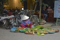 Street Vendor in Hoi An Royalty Free Stock Photo