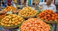 Indian Street Food Vendor Royalty Free Stock Photo