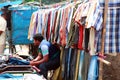 Street vendor in India Royalty Free Stock Photo