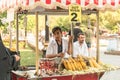 Street vendor in Istanbul, Turkey