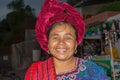 Street vendor in Panajachel, Guatemala.