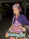 Street vendor selling hats and jewelry