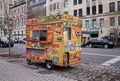 A street Vendor on 5th Avenue, New York City Royalty Free Stock Photo