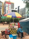 Street vendors in Ciudad del Este