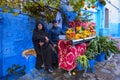 Street vendors of fresh juice. Family business. Royalty Free Stock Photo