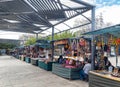 Street vendors on Plaza Tapatia