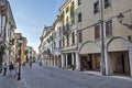 Street of Vicenza Royalty Free Stock Photo