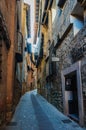 Street view in Albarracin, Spain Royalty Free Stock Photo