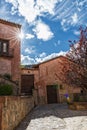 Street view in Albarracin, Spain Royalty Free Stock Photo