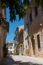 Street view in Alcudia Mallorca Spain