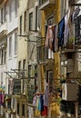 Street view in the alfama, lisbon