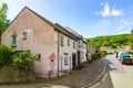 Street view of Banwell village,Somerset UK Royalty Free Stock Photo