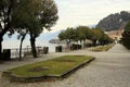 Street view in Bellagio, Lake Como, Italy. Lombardy