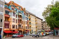 Street view in Berlin-Kreuzberg, Germany Royalty Free Stock Photo